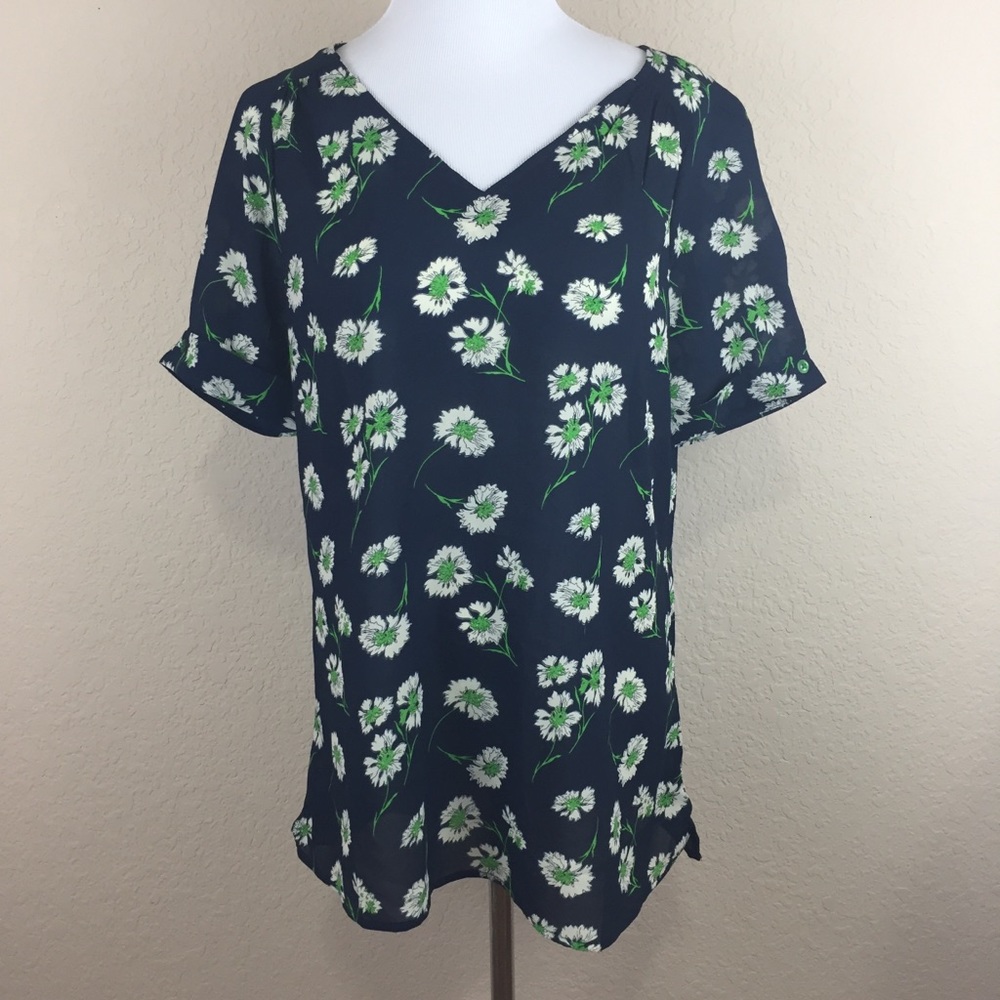 Romy Floral Sheer Top